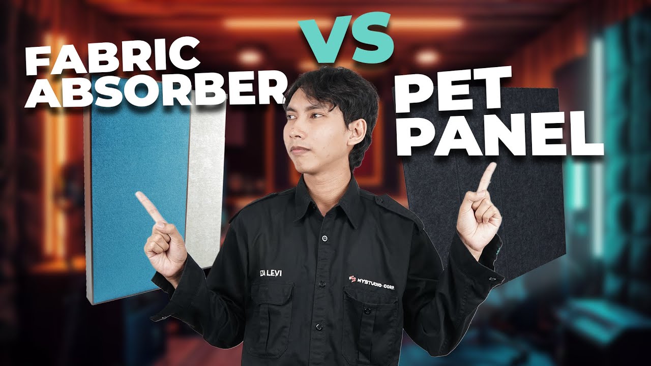 Fabric Absorber vs PET Panel — Mana yang Lebih Bagus untuk Akustik Ruangan?