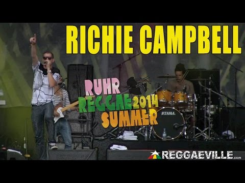 Richie Campbell & The 911 Band - Man Don't Cry @ Ruhr Reggae Summer 2014