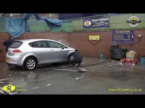 how to wash a car properly by hand