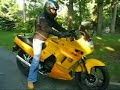 ninja 250   nancy first ride