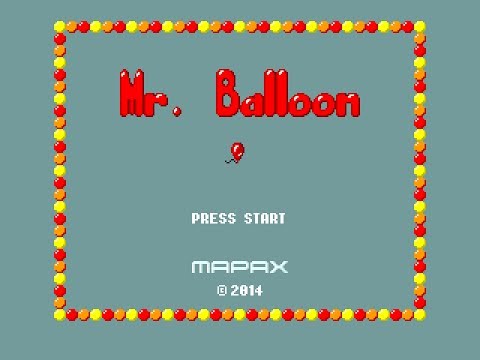 Mr. Balloon (2014, MSX2, Mapax)