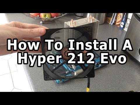 how to fit hyper 212 evo