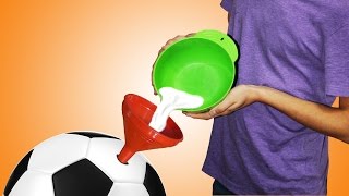Как накачать мяч Видео! - www.fassen.net-Видео сёрфинг