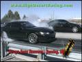 Cadillac STS breaks rearend during burnout