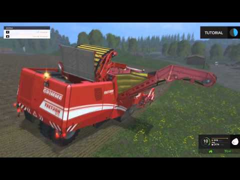 how to harvest potatoes in farming simulator 2015