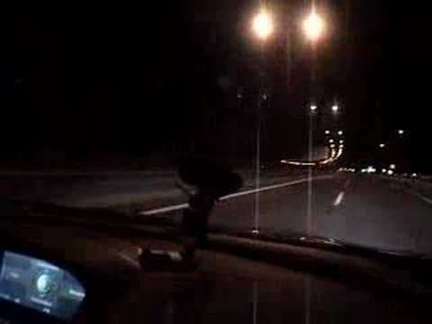BMW M6 reaching 340km/h at Attiki Odos in Greece!