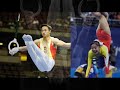 2008 Olympics gymnastics Yang Wei...