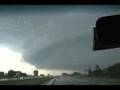 Approaching tornadic supercell 6-7-08