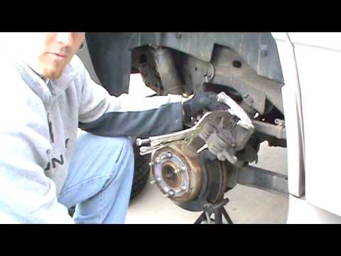 How to REPLACE INSTALL BRAKES and ROTORS GMC YUKON DENALI 2004