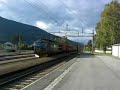 El 14 Crossing on Ringebu Station Norway. Part. 1