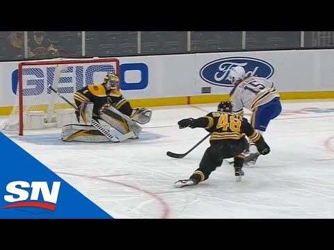 Riley Sheahan Scores On A Breakaway Coming Out Of The Penalty Box