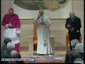 Pope visits Brescia, Paul VI birthplace