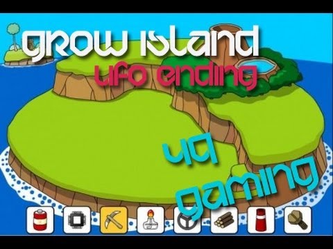 how to beat grow island ufo ending