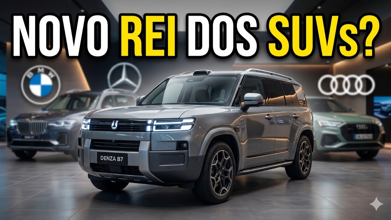 BYD SURPREENDE CHINA: Novo Ti-7 Vira Febre Antes do Lançamento Oficial