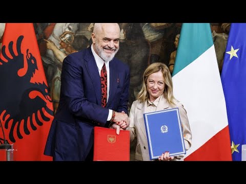 Albanien: Flüchtlingszentren - albanisches Verfassungsgericht billigt Migrationsdeal mit Italien