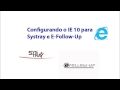 Configurando IE10 e IE11 para o Systray (1:04)