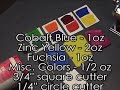 Color Scale Triangles in polymer clay - 3rd video