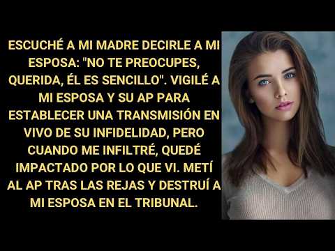 Escuché a mi madre decirle a mi esposa No te preocupes, querida, él es sencillo