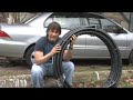 SOLAR HOT WATER SHOWER DIY BLACK WATER HOSE PART 1