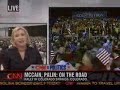 DNC leftover flags handed out at McCain Palin Event