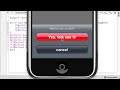 iPhone Development Tutorial - 15 - How to create Action Sheets