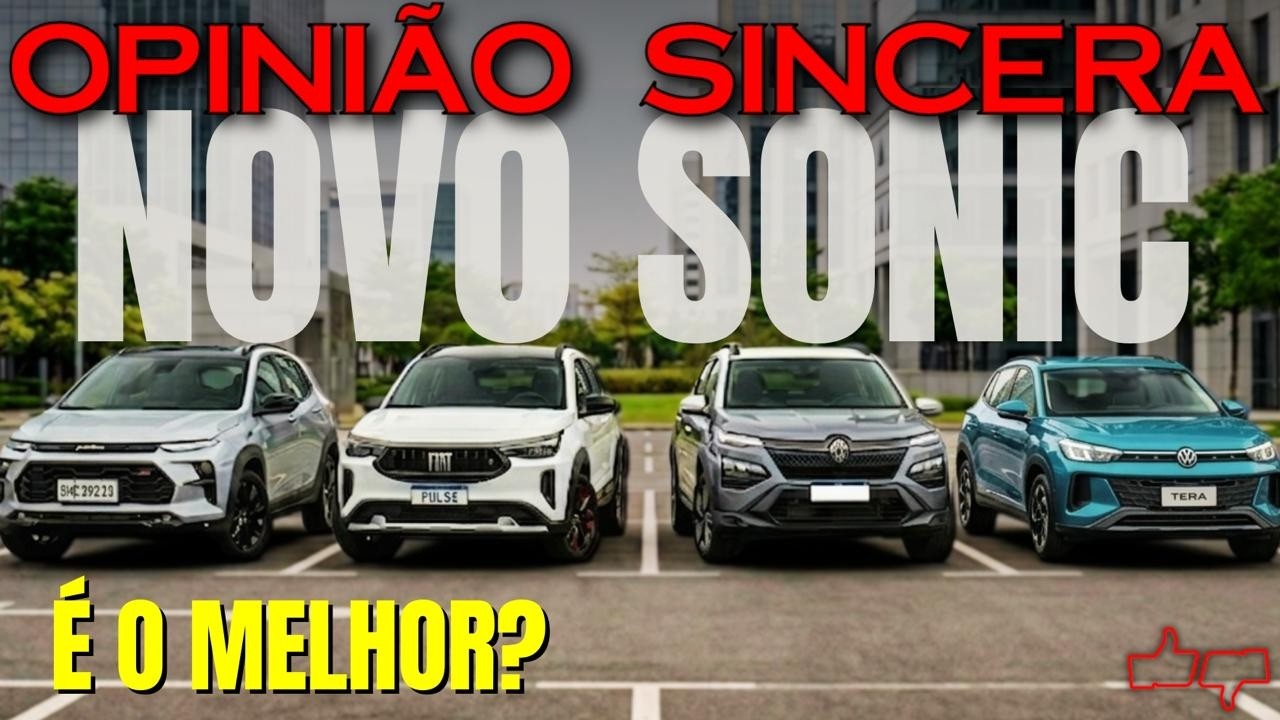 Comparativo Chevrolet SONIC, VW Tera, Fiat Pulse e Kardian. Qual o melhor SUV? Preço, problemas