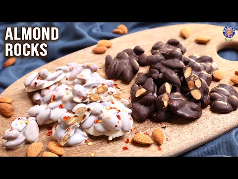 Almond Rocks | Chocolate Barks | Roasted Almond Chocolates | Bhumika