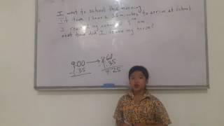 Finding a Starting time by using Time-Line.