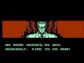 cinema screens from the nintendo entertainment system (nes) game werewolf: the last warrior