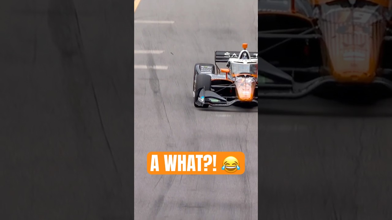 Thought it was a WHAT?! 😂 #indycar #racing #stpetersburg