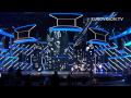 Zoli Ádok's first rehearsal (impression) at the 2009 Eurovision Song Contest