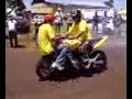 Honda CB 600f Hornet - Manobra !