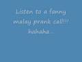Funny Malay Prank Call - Sarip Dol