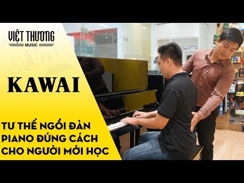 Tư thế ngồi đàn piano đúng cách cho người mới học