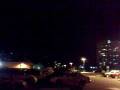 Lions Gate Bridge 360 degree night view taken from Park Royal Shopping Centre