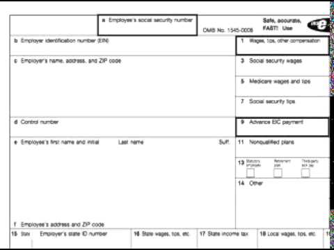 how to recover w-2 forms