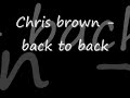 Chris Brown - Back To Back Snippet