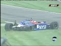 marco andretti's flip at the end of the 2007 indianapolis 500. marco turned right into dan wheldon, caught the outside wall, and flipped! this clip includes on-board footage from wheldon's and marco's cars.