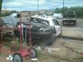 COP CAR CRASH, WRECK