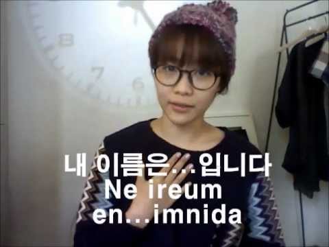 Sunny’s How To Speak Korean! 1) Greeting