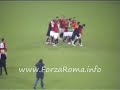 Roma - Lazio 1-0 Esultanza goal Baptista e Grazie Roma Roma - Lazio 1-0 Esultanza goal Baptista e Grazie Roma