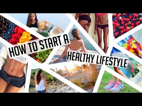 HOW TO START A HEALTHY LIFESTYLE! Get fit, stay organized, eat healthy ♥