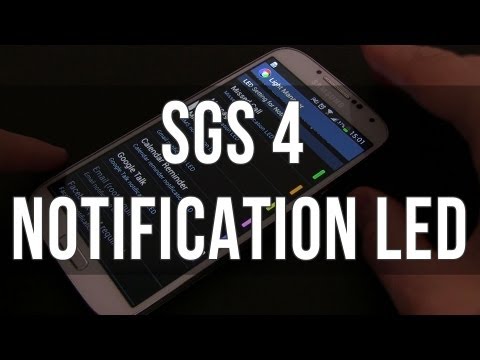 notification - The Samsung Galaxy S4 comes with a LED notification light which can be tweaked to extreme by using third party apps. Here's our Samsung Galaxy S4: how to twe...