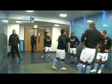 TUNNEL CAM: City v Southampton EPL 12-13