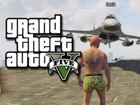 GTA 5 Online - Pool Party! (GTA 5 Funny Moments!)