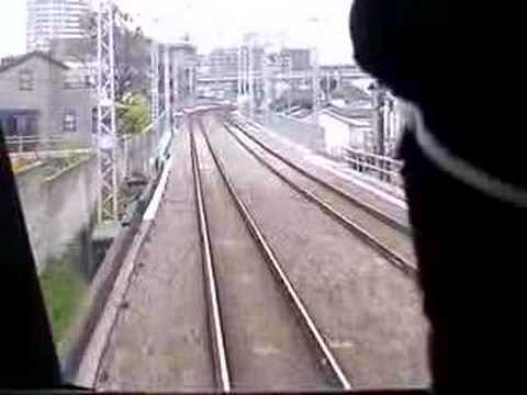 東急大井町線　急行　旗の台　から　大井町