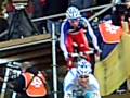 afdaling cyclocross in zolder voor de wereldbeker