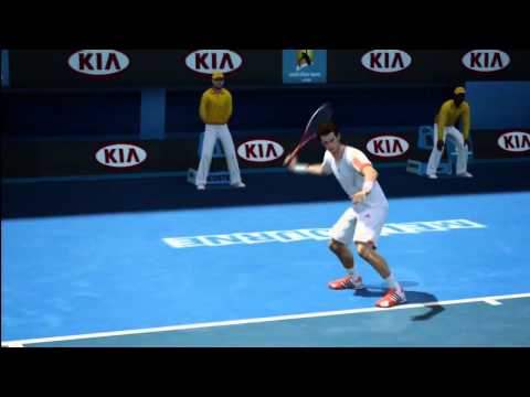 Video thumbnail Australian Open trailer van Grand Slam Tennis 2