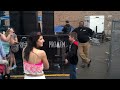 Things get really good at 2:05 Lil Kid vs. Security - Watch as this kids battles the security guard at a live Avicii performance in Tucson Arizona Security - Chazz Dean Lil Kid - Ashton Fanny Pack Girl - (unknown) Little kid