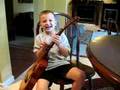 Anthony Jams on the Guitar